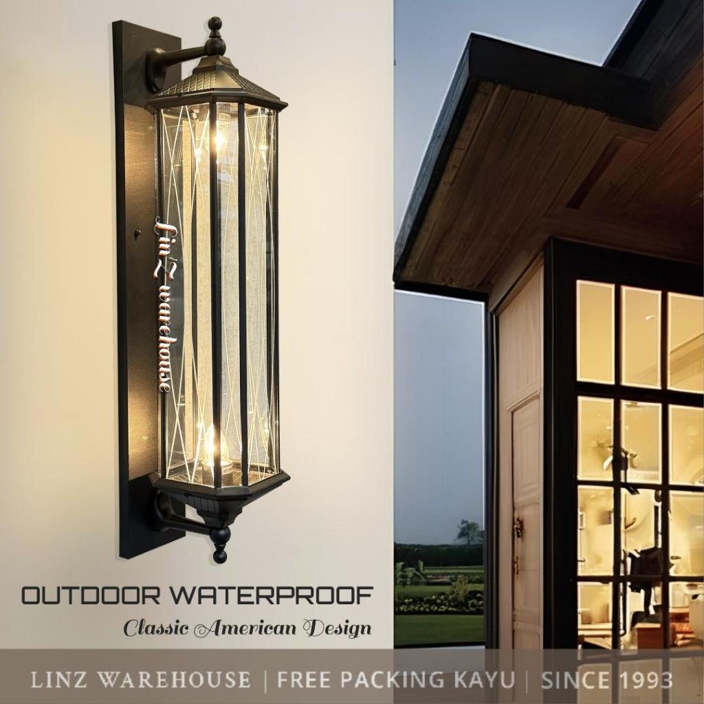 Lampu dinding CLASSIC AMERICAN OUTDOOR WATERPROOF SERIES 08 wall lamp