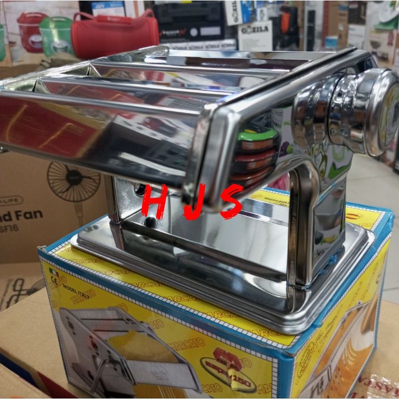 Ampia Marcato Pasta Maker Ampia Gilingan Mie, Pasta dan Molen Stainless Steel High Quality