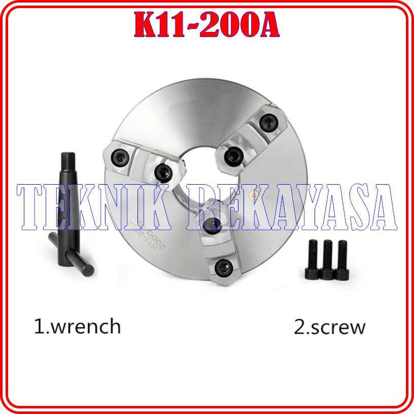 K11-200A CHUCK BUBUT / CHUCK LATHE / CLAW BUBUT MERK SAN OU