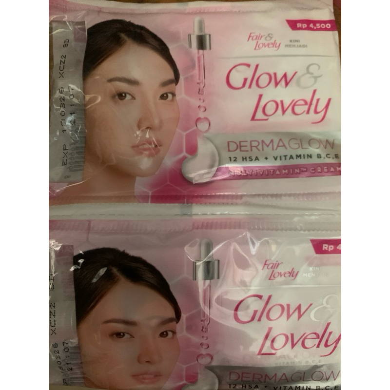 Glow and Lovely Sachet Multivitamin Cream (isi 6 sachet)