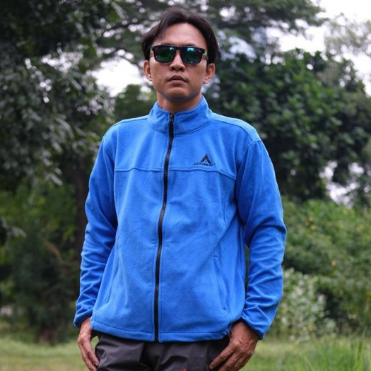 Altitude Gear Fleece Omni Heat Jaket Gunung Outdoor Polar Pria Wanita Camping