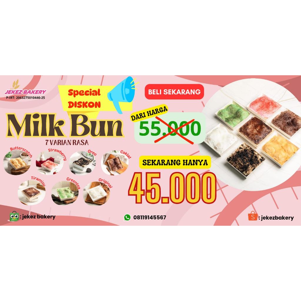 

BEST SELLER MILK BUN BEKASI - MILKBUN