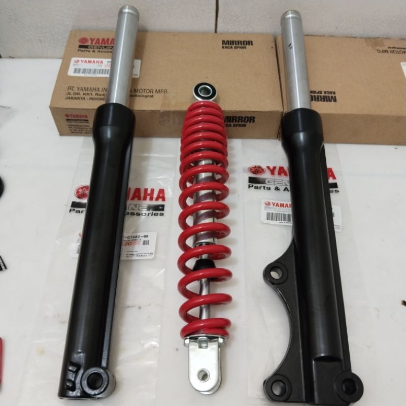 SOKBREKER DEPAN+BELAKANG MIO J SOUL GT KOMPLIT 4PCS