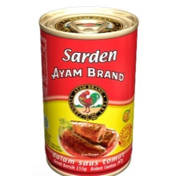 

Ayam Brand - Ikan Sarden Kaleng Bulat 155gr