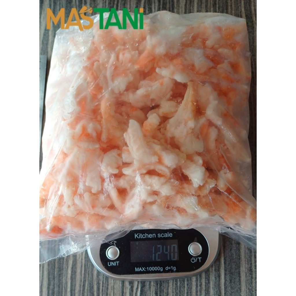 

Udang Kupas Broken Frozen Beku Premium 1240 Gr