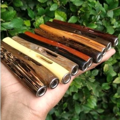 Pipa Rokok Kayu Unik Berlubang Model Baru