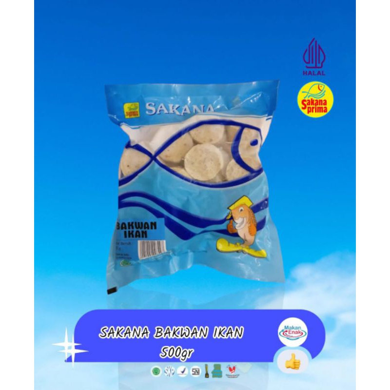 

Sakana Bakwan Ikan Scallop ikan 500gr -25pc