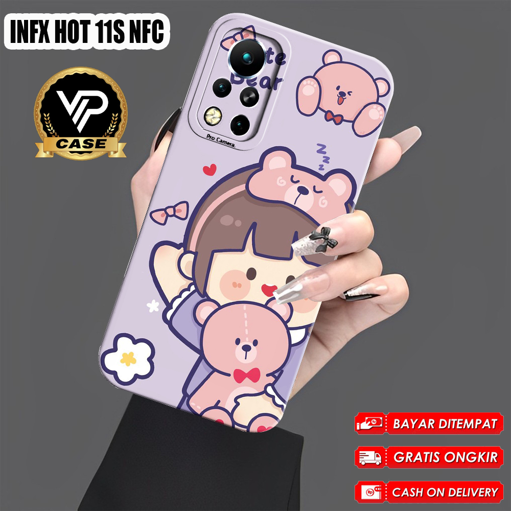 Case Infinix Hot 11s Hot 11s NFC Terbaru (BK80) - Casing Tebal Infinix Hot 11s NFC - Silicone Lentur