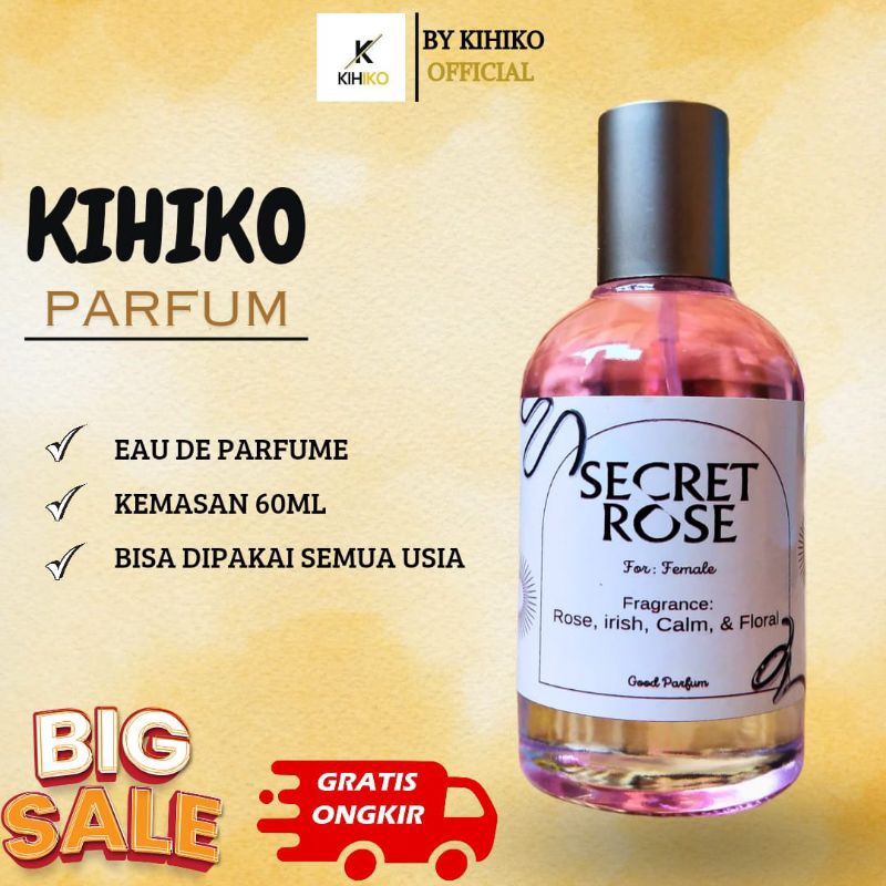 PARFUM KIHIKO JUMBO UKURAN 60ML PRIA WANITA