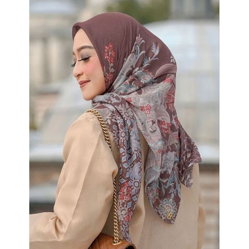 Buttonscarves - Topkapi PECAN.