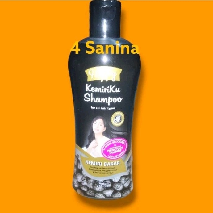 SHAMPO KEMIRIKU 250 ML KEMIRI BAKAR / HAPPY KEMIRIKU SHAMPO
