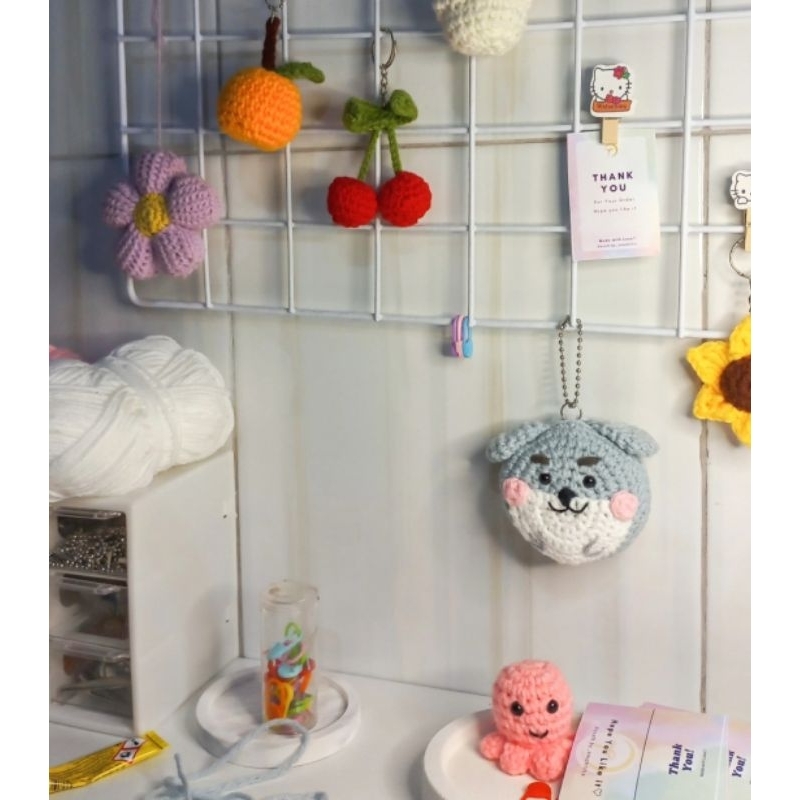CUSTOM RAJUT KARAKTER / CROCHET CUSTOM / AMIGURUMI / BONEKA RAJUT / GANCI RAJUT / GANTUNGAN KUNCI RA