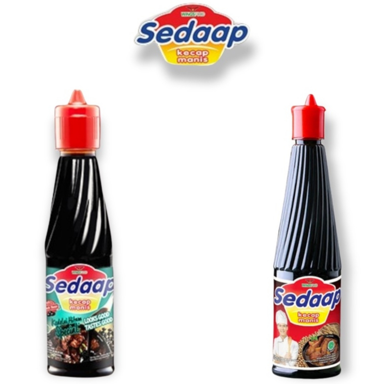 

SEDAAP Kecap Manis & Spesial kedelai hitam Kemasan Botol 275 ml
