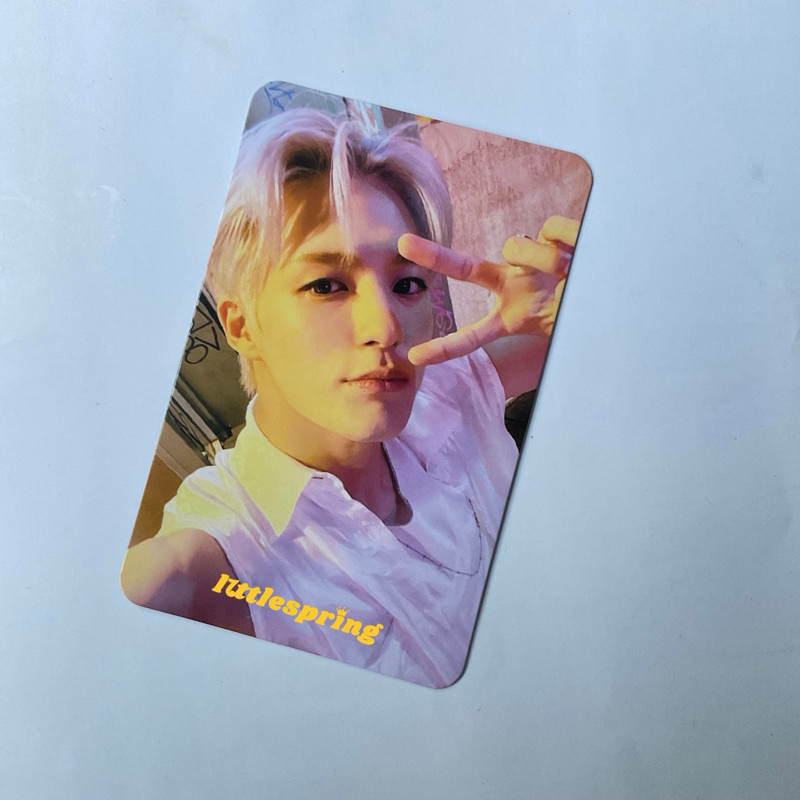 PHOTOCARD OFFICIAL NCT DREAM JENO ISTJ HANTEO QR
