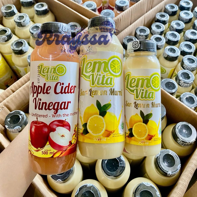 

LEMOVITA SARI LEMON MURNI LEMOVITA CUKA APEL | LEMO VITA 250ML | LEMOVITA 500ML