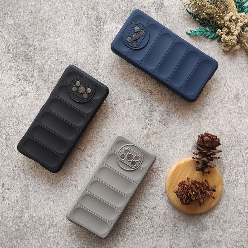Case Koper Poco X3 Pro / X3 NFC Softcase Jacket Casing Gelombang TPU Rugged Anti Jamur
