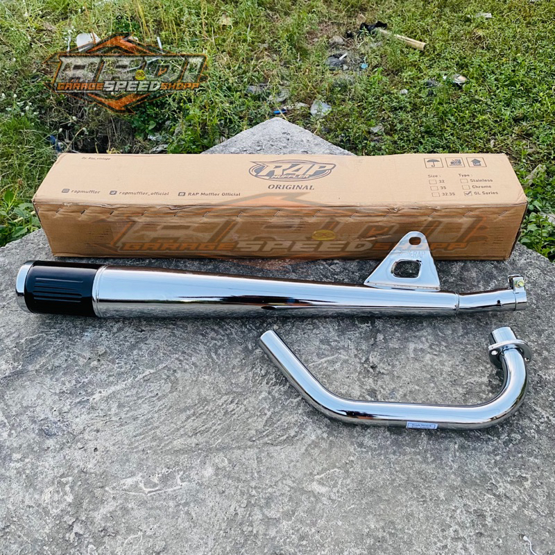 KNALPOT GL PRO MAX ORIGINAL RAP MUFLER knalpot KLEPER RAP