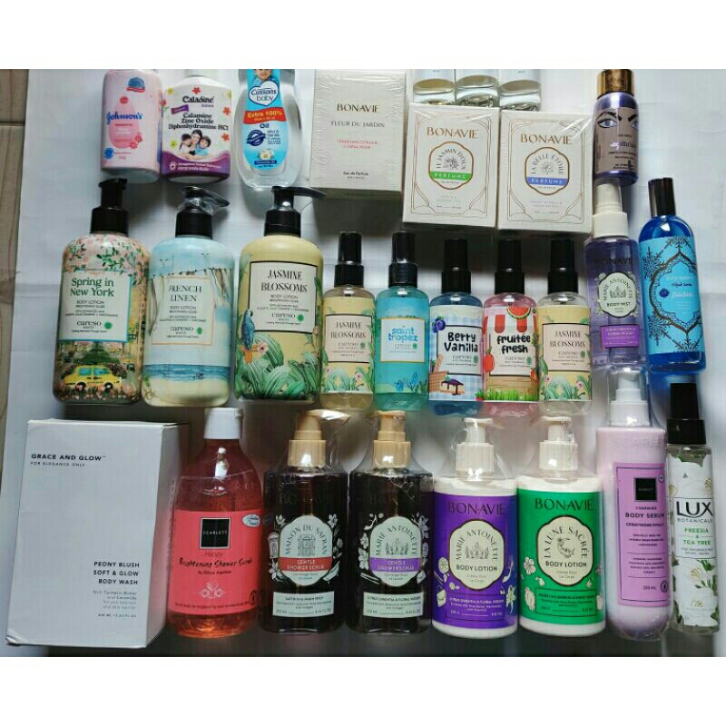 READY parfum bodycare lotion body mist body wash
