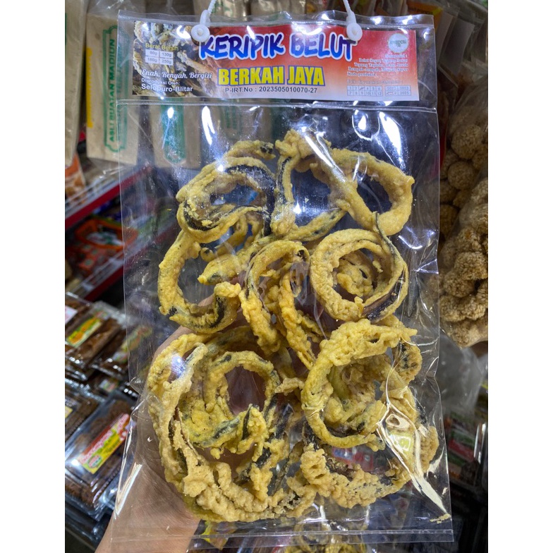 

EKSTRA PROMO KERIPIK BELUT BAROKAH KHAS BLITAR KRIPIK BELUT CRISPY ENAK LEZAT BERGIZI