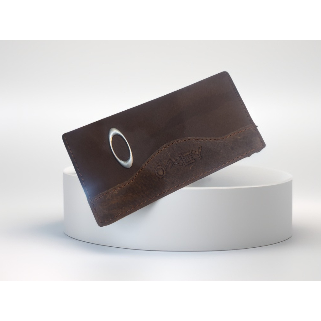 Dompet Panjang Lipat Dompet Pria Simpel Dompet 100% Kulit Asli Dompet Pria Kulit Asli Distro