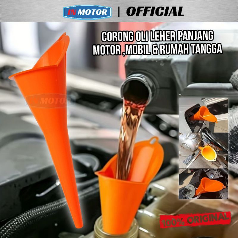 Corong oli leher panjang / corong minyak /corong oli motor matic/corong oli motor panjang / corong o