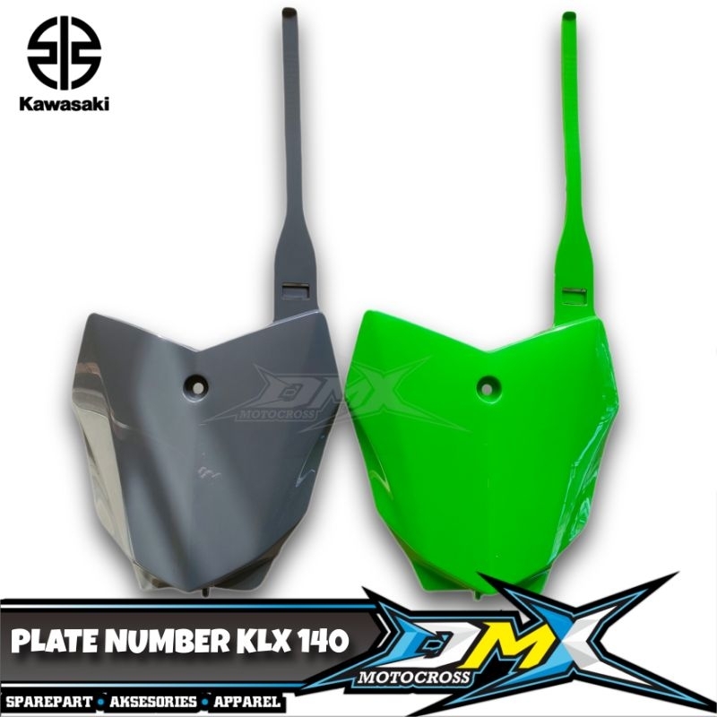 PLATE NUMBER PAPAN NOMOR KLX 140 KLX 230R 58029-0005-290 58029-0005-67A