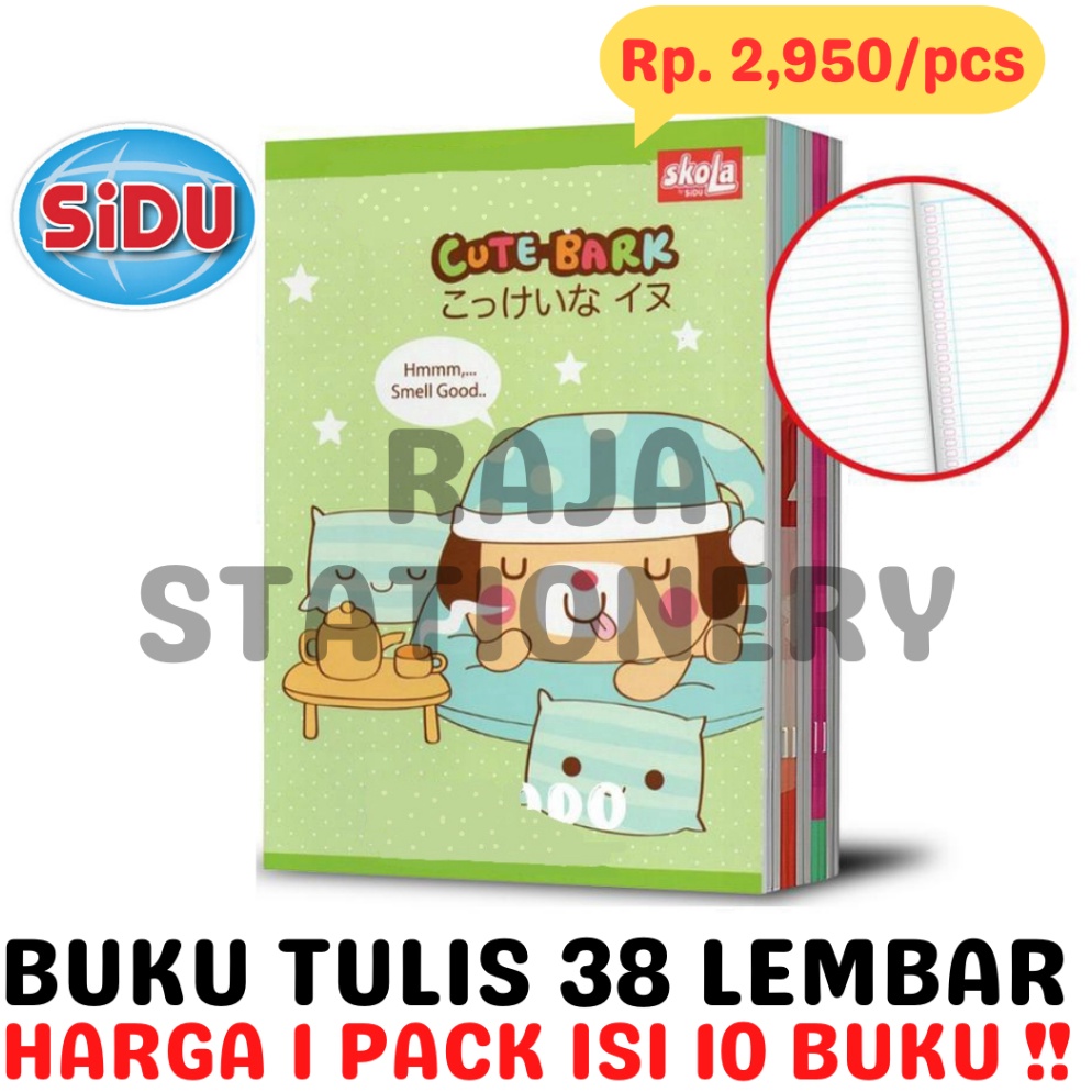 

Best Product BUKU TULIS 38 LEMBAR GARIS A5 SKOLA BY SiDU NOTEBOOK SKOLA BY SINAR DUNIA BUKU TULIS ANAK SEKOLAH PACK 1PCS