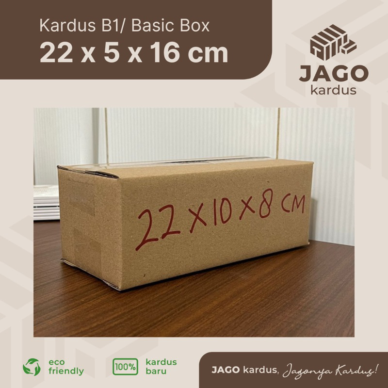 

Kardus Box Baru Polos Uk 22x10x8 cm