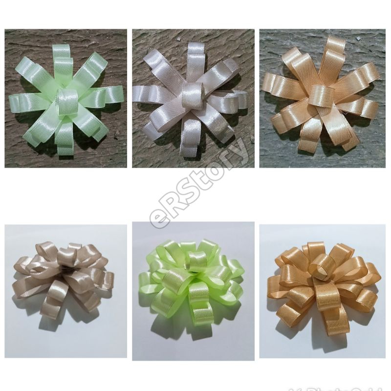 

Pita satin jadi/Pita Tempel/Pita Souvernir/Pita Kado