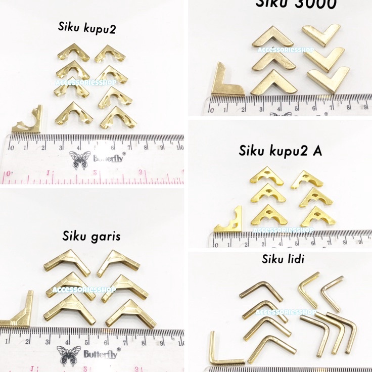 

Terbaru Siku sudut bukusiku yasin warna gold 144pcs