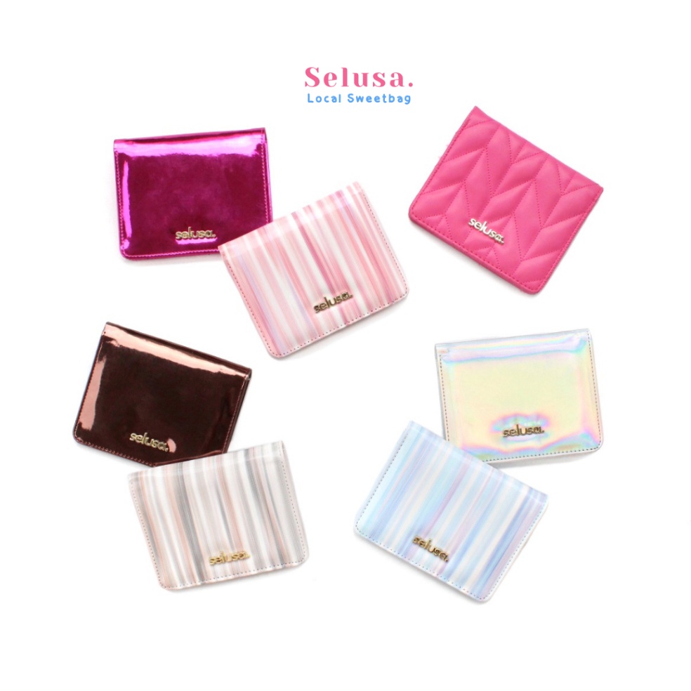 Kualitas Terbaik SELUSA VIONNY WALLET Free Box Exclusive  Dompet Lipat Premium Leather