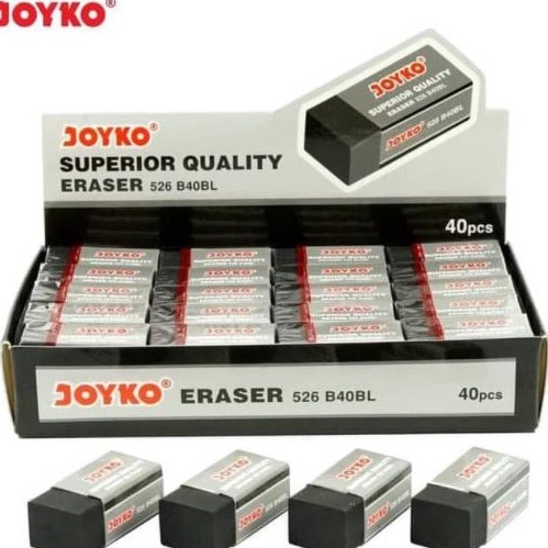 

Trendy PENGHAPUS STIP KECIL JOYKO HITAM PUTIH EB 4 PACK 4 PCS