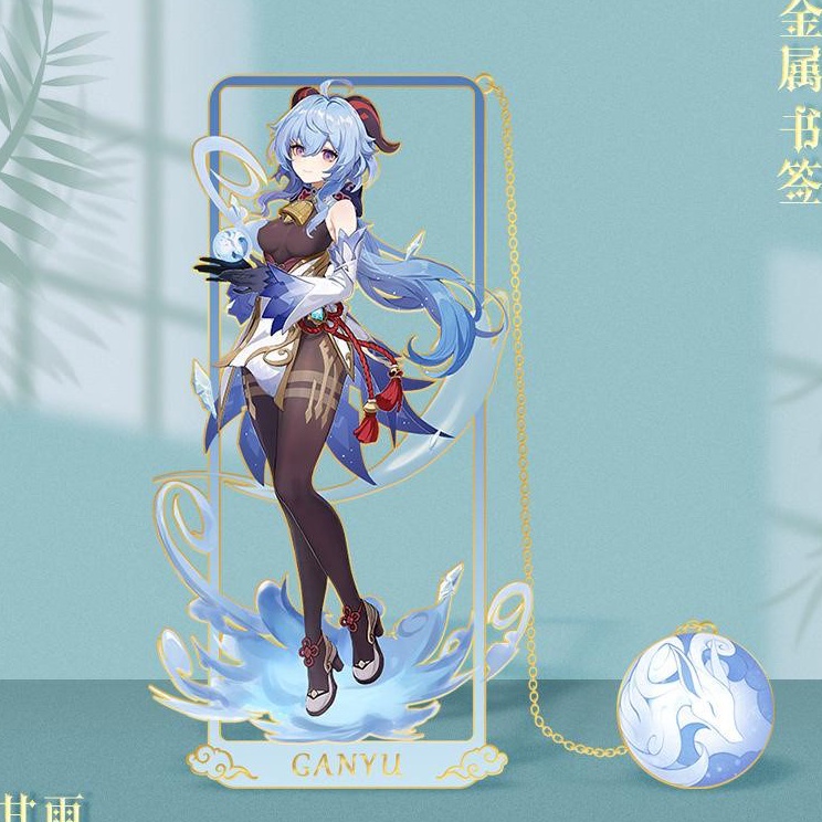 

Hiasan Gantungan Ganyu Genshin Impact High Quality Metal