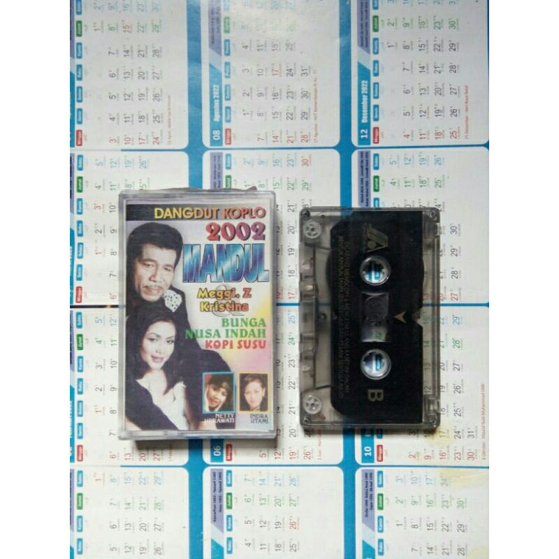 KASET PITA DANGDUT KOPLO 2002 - MEGGY Z - KRISTINA / KASET PITA LAGU DANGDUT