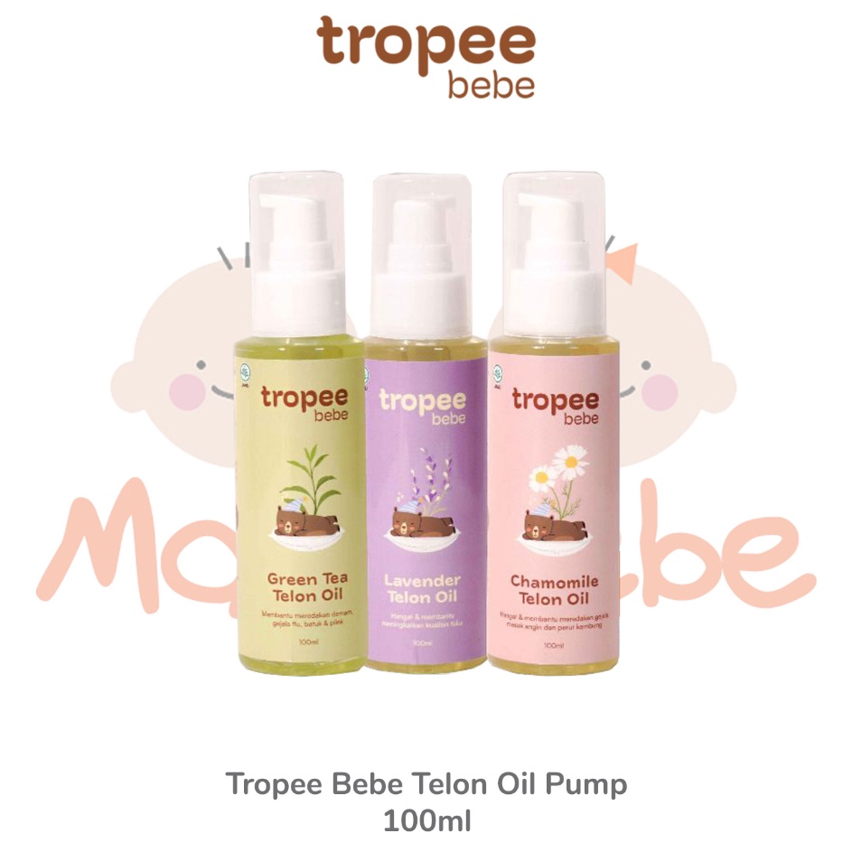 

Best Seller Tropee Bebe Telon Oil Minyak Telon Aromatic Pump 1ml