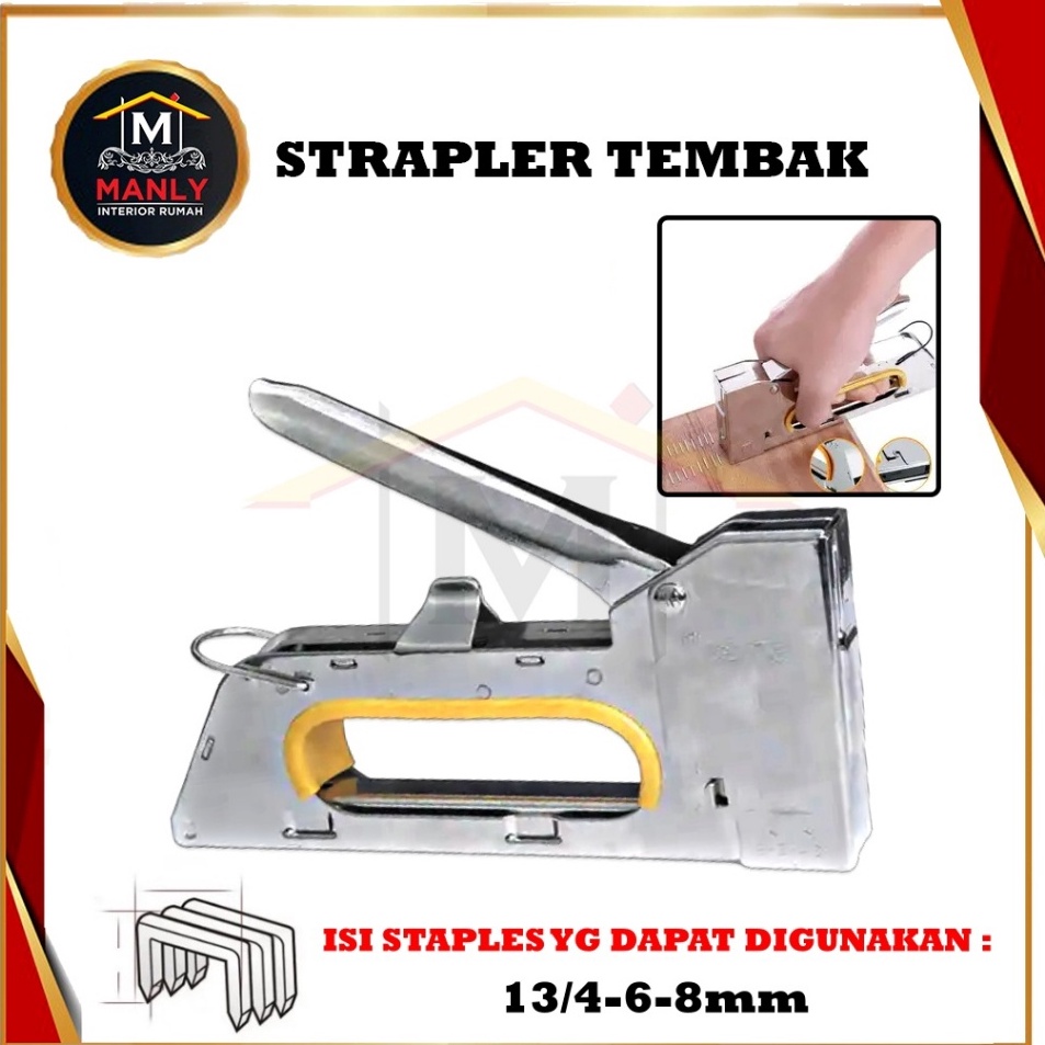 

Stapler Staples Tembak 13468 mm Stapler Tembak 1 pcs