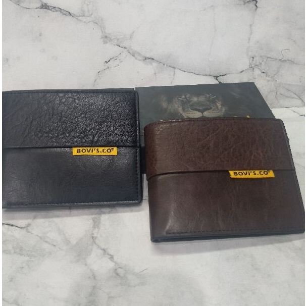 Dompet pria sintetis standar bovis