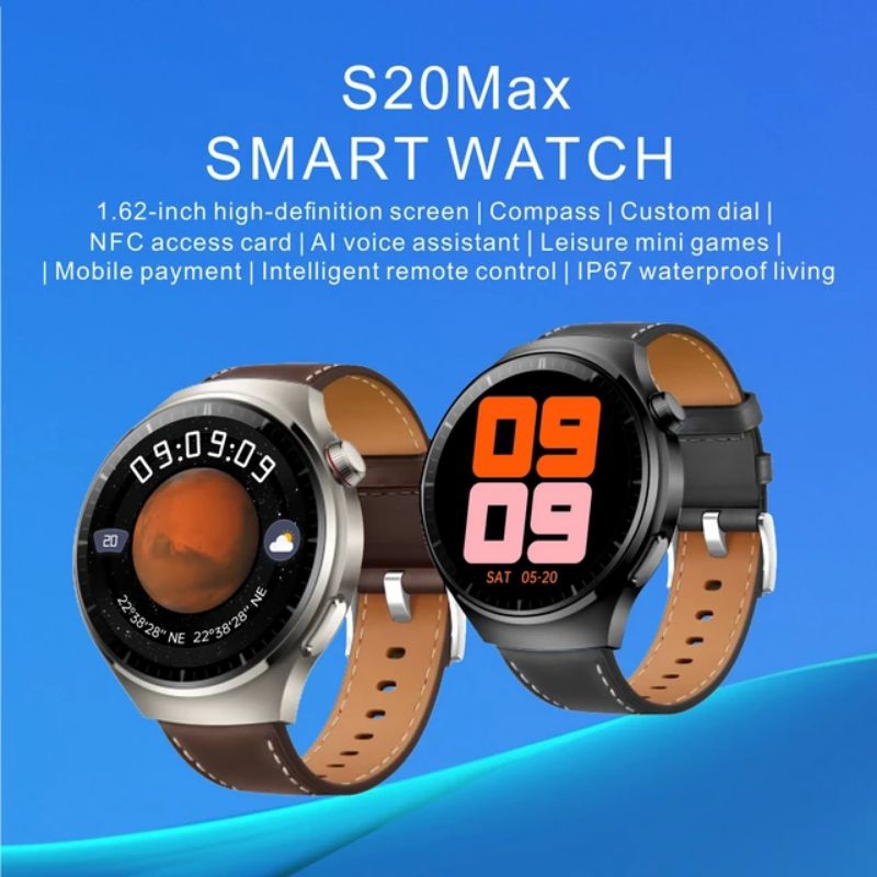 Smartwatch S20 Max - Jam Tangan Pintar - Fitur Lengkap