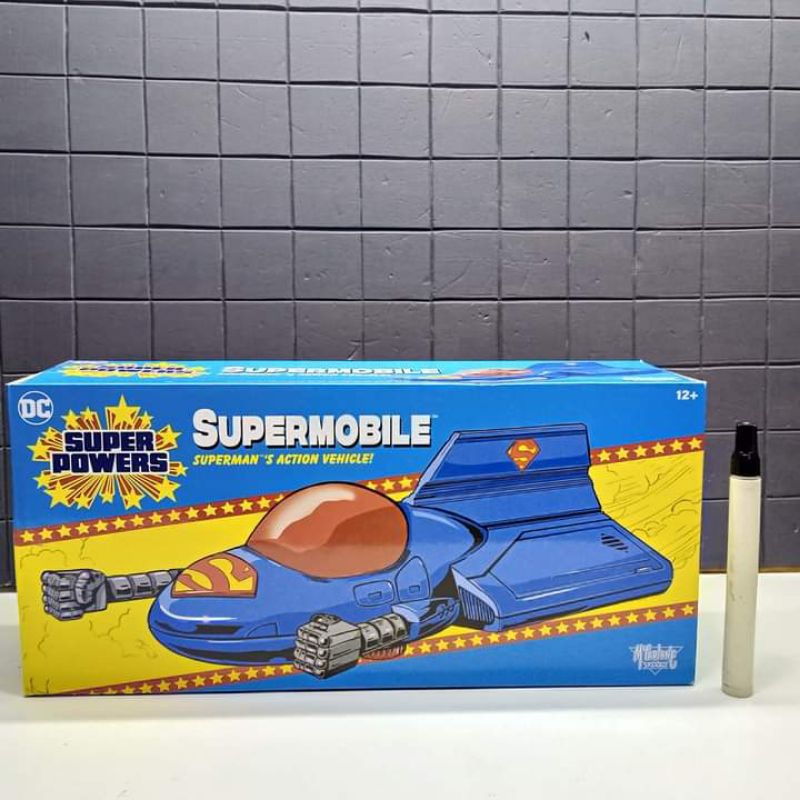 mainan action figure superman supermobile justice league superman McFarlane Toys Super Powers DC Sup