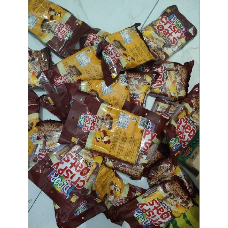 Korzaln Amelbeauty D'Loops Crispy Oats Crispy Oat Crispy Oats Isi 10Pcs