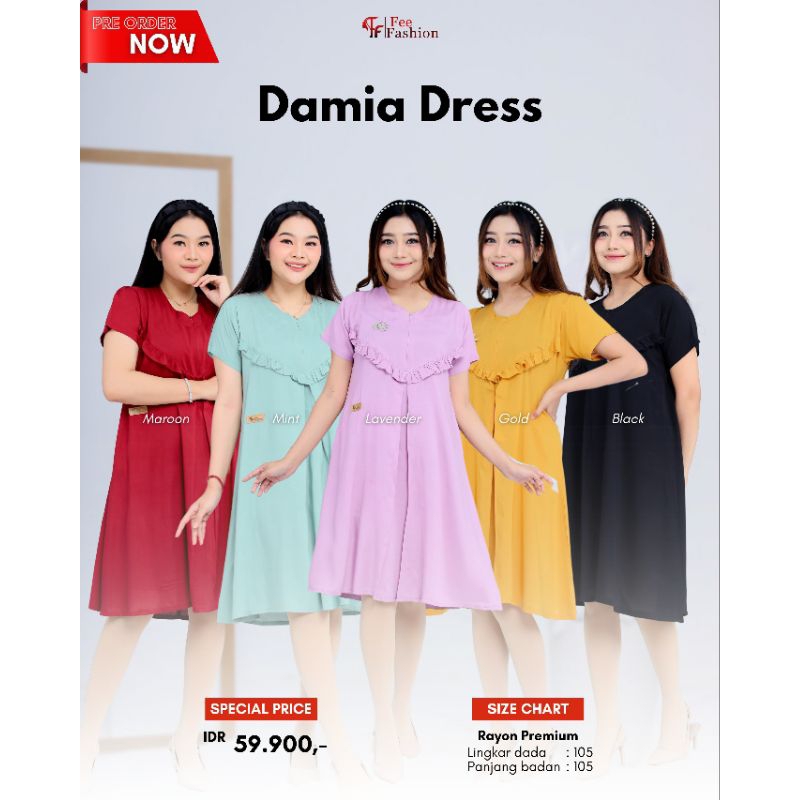 DAMIA DRESS ✅ Fee Fashion