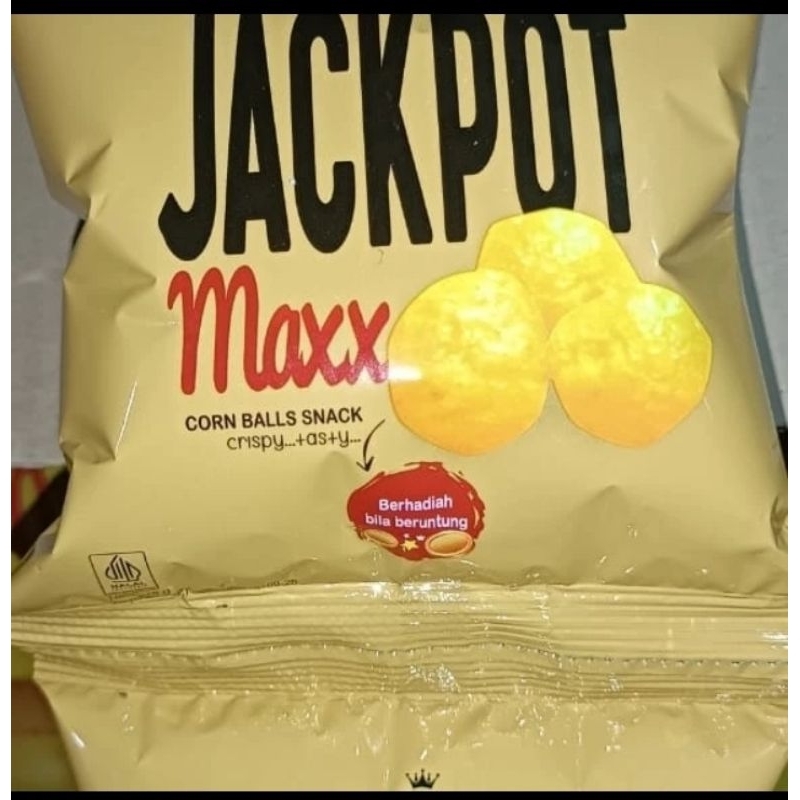 

Chiki Jackpot Maxx Berhadiah Uang Tunai isi 10 pcs/ 1 karton isi 40 pcs