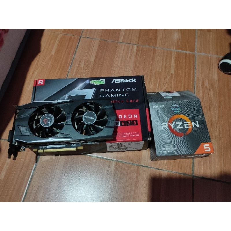 vga rx570 no display