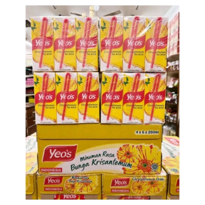 

1 Dus Teh Kembang Yeos Yeo's Kotak Isi 24 pc