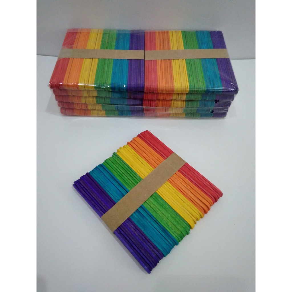 

Stick eskrim warna warni isi 50