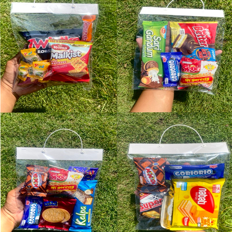 

SNACK GIFT HAMPERS UCAPAN ULANG TAHUN LEBARAN FREE PERMEN DAN UCAPAN