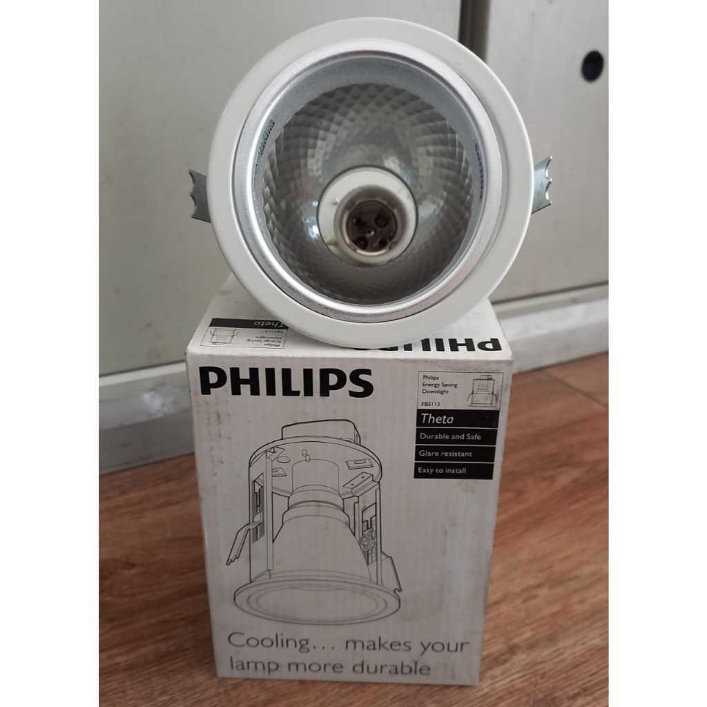 PHILIPS Downlight FBS113 White / Rumah Lampu 5"
