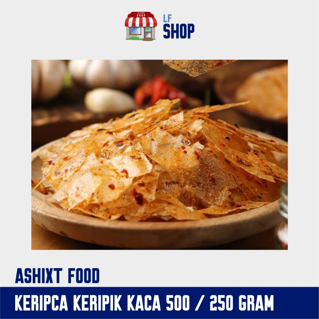 

Keripca Keripik Kaca Pedas Jos dan Hot 500 / 250 Gram Enak dan Murah