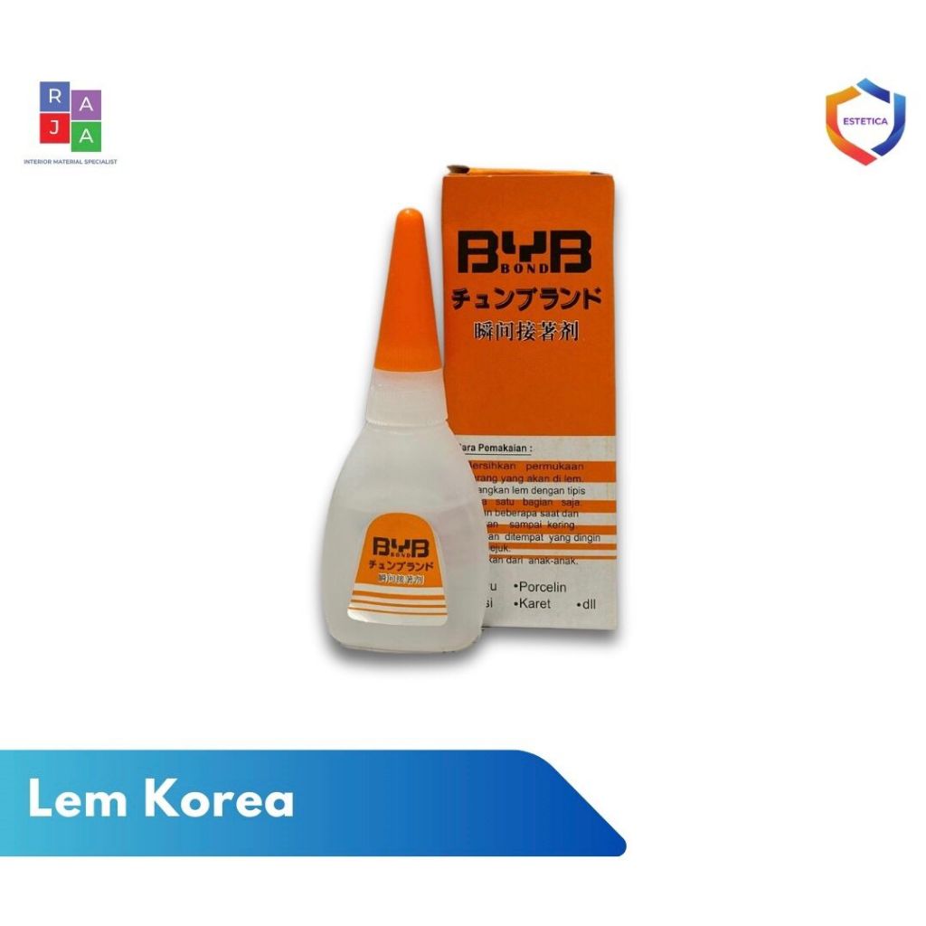 Lem Korea Perekat Power Glue Kualitas Super Rekat Untuk Lis Plafon PVC