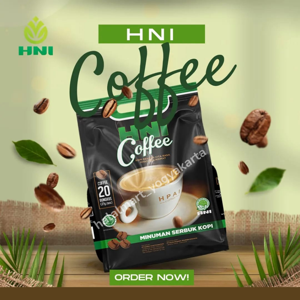 

SEBAGAI SALAH SATU SUMBER ENERGI, MENINGKATKAN IMUNITAS-KOI HERBAL SEHAT HNI COFFEE
